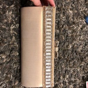 Lulu Townsend Gold Clutch. Used one. Like new.